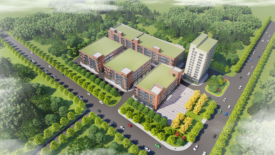 海博建设股份厂区及研发楼建筑改造设计