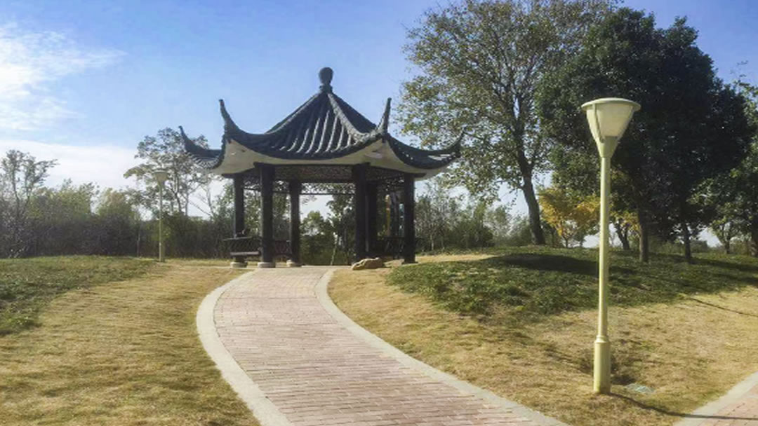 肥西谭冲河景观